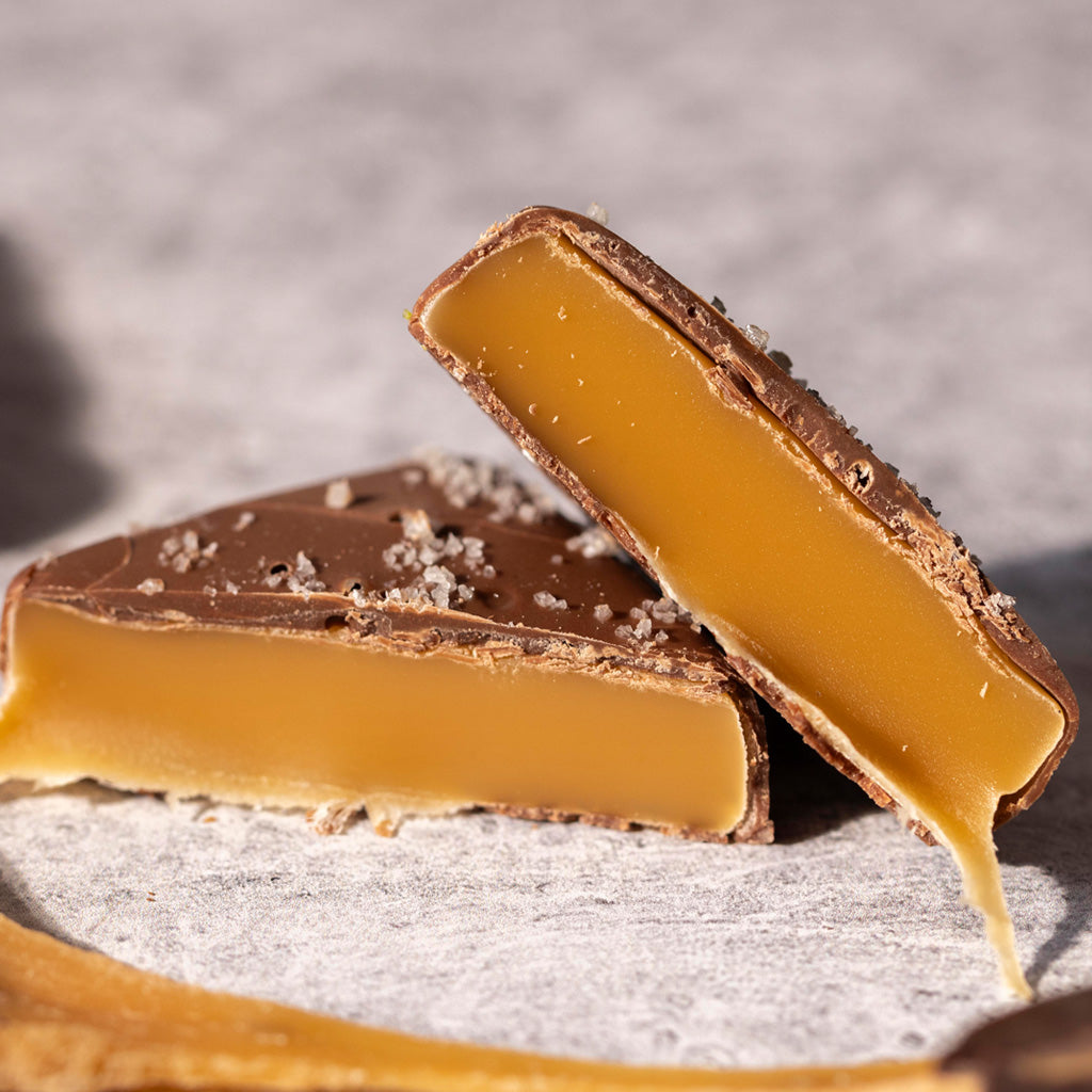 gourmet salted caramel chocolate, Rocky Mountain Chocolate Factory