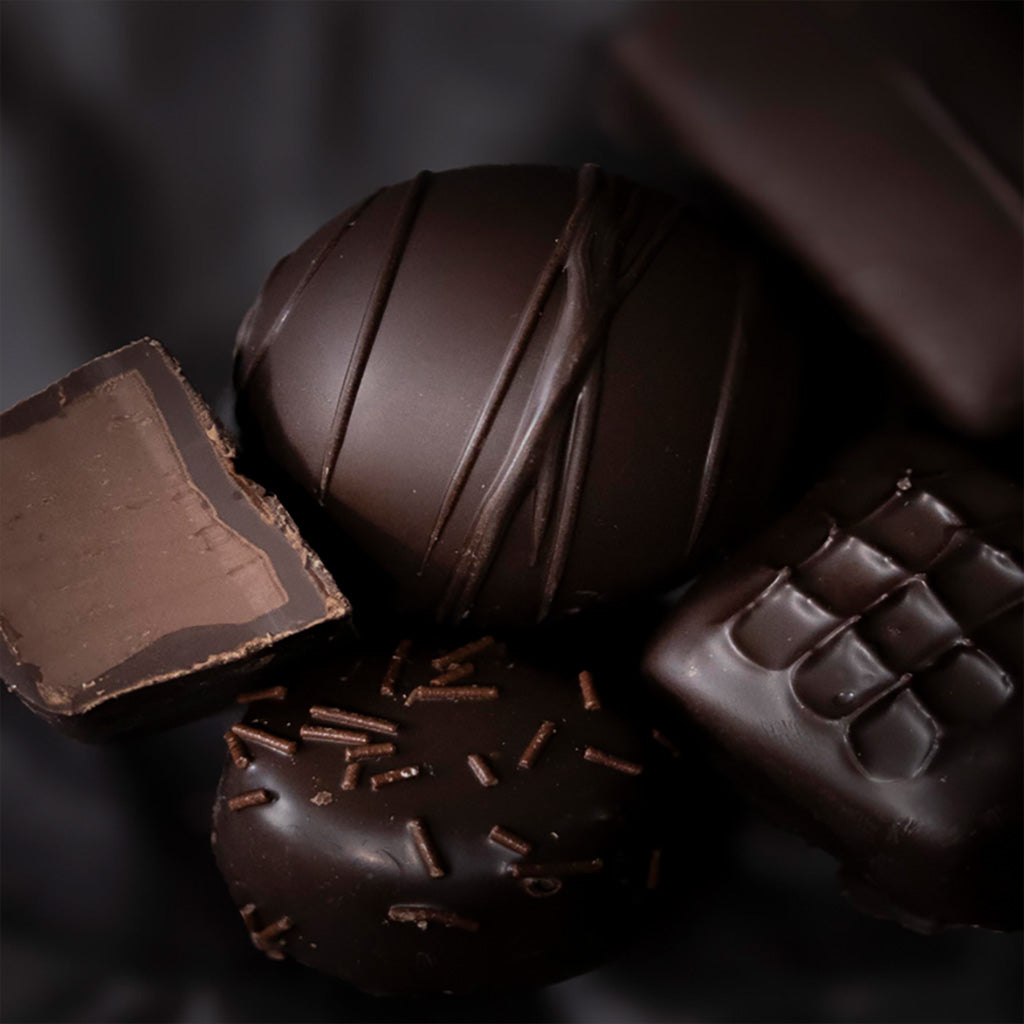 Luxury dark chocolate, Rocky Mountain Chocolate Factory