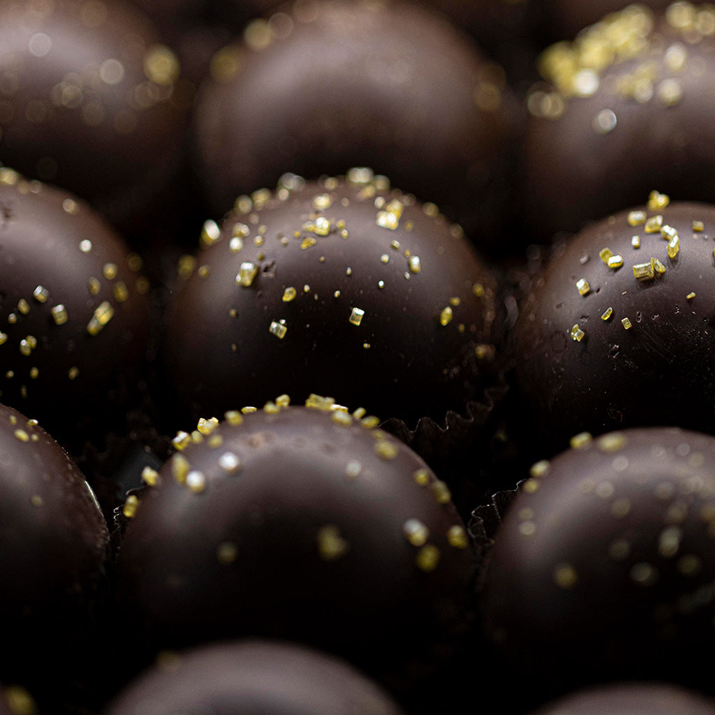 Perfect gourmet lemon truffles, Rocky Mountain Chocolate Factory