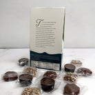 Individually wrapped Pecan Bears™, Peanut Butter Pails™, and English Toffee nuggets, by Rocky Mountain Chocolate Factory